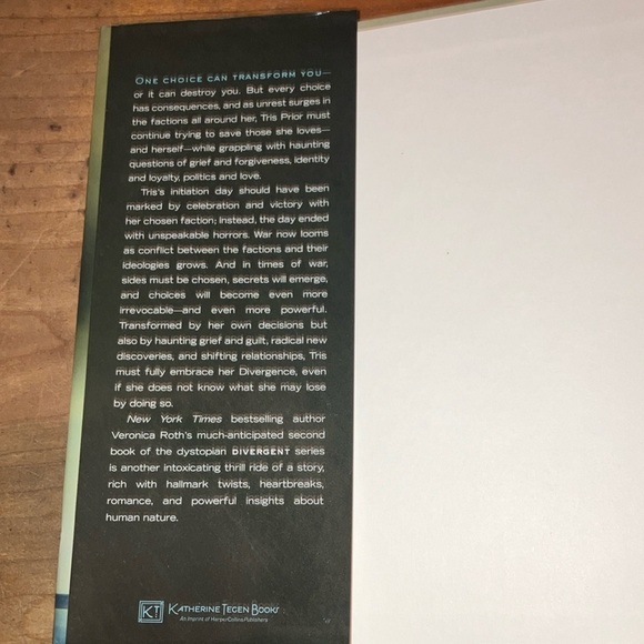 Insurgent by Veronica Roth Hardcover - Picture 7 of 10
